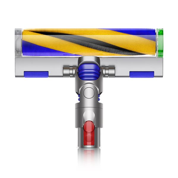 Dyson V15 Absolute Detect Yellow/Iron/Nickel Σκούπα Stick Επαναφορτιζόμενη