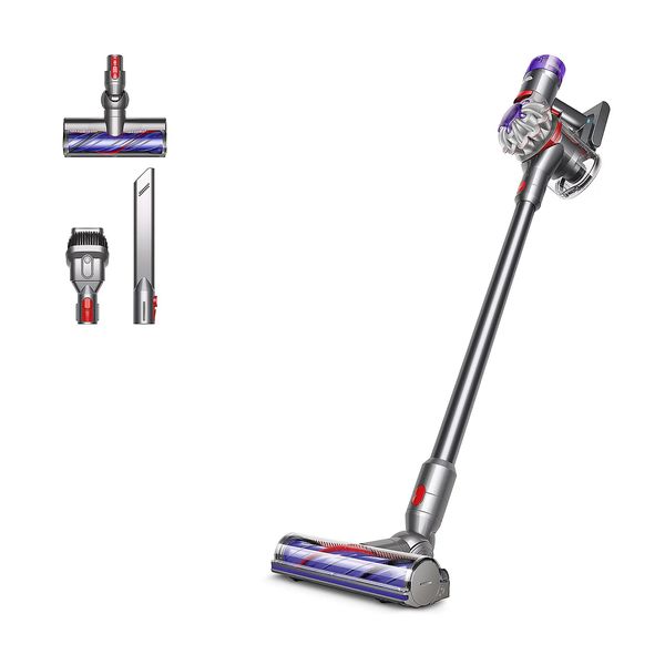 Dyson V8 Advanced Silver/Nickel Σκούπα Stick Επαναφορτιζόμενη