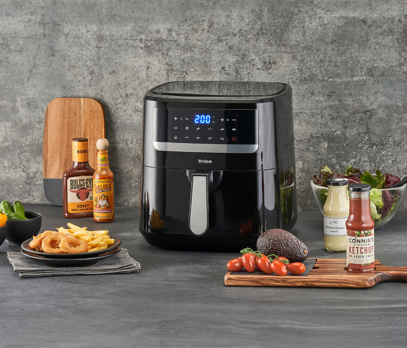 Φριτέζα Αέρος Air Fryer Trisa "Crunchy Fry" 7.5L