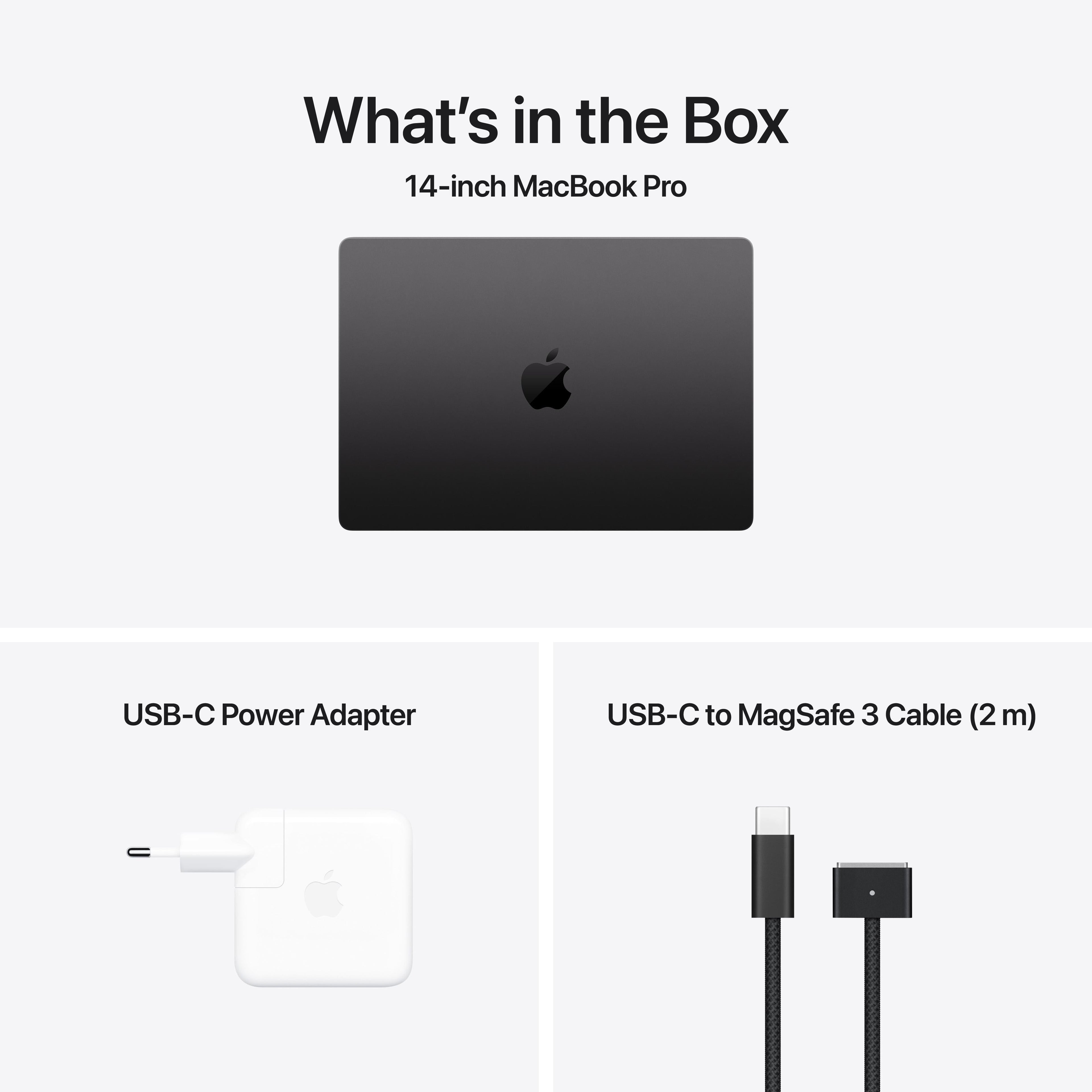 14-inch MacBook Pro: Apple M4 Pro chip with 12‑core CPU and 16‑core GPU, 512GB SSD - Space Black