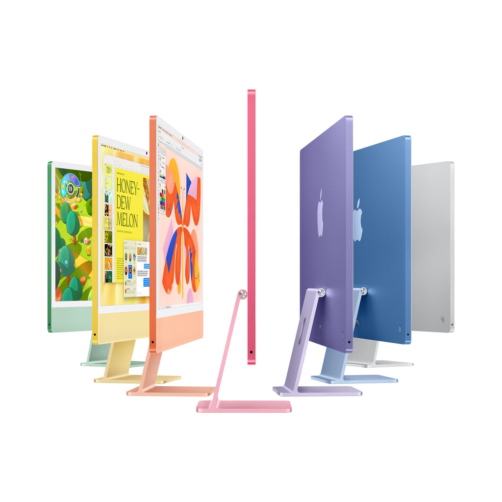 24-inch iMac with Retina 4.5K display: Apple M4 chip with 8-core CPU and 8‑core GPU, 256GB SSD - Green